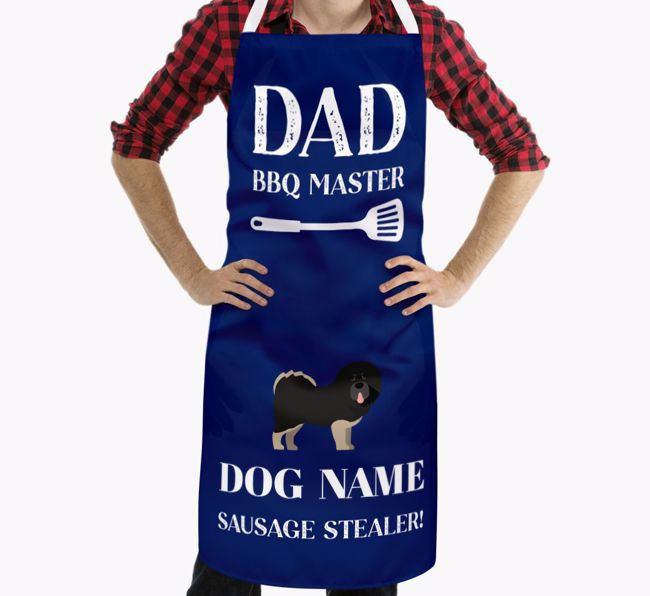 Master of the Barbecue: Personalised {breedFullName} Apron